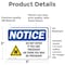 Signmission Do Not Enter If You Are Pregnant Sign, Vinyl Decal, 5in W x 3.5in L, 2PK OS-2PACK-NS-D-35-L-11188 - alternate 4